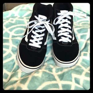 Black high top vans